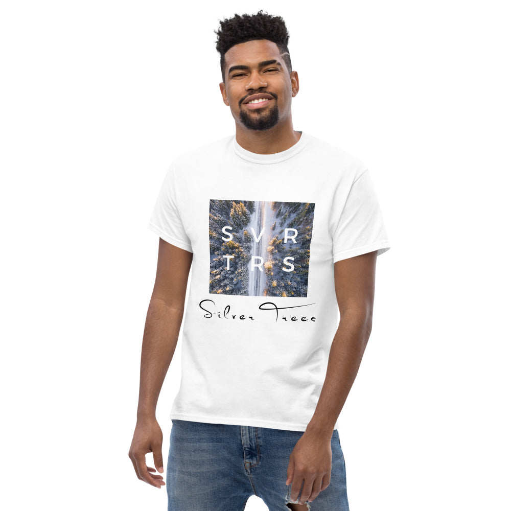 "From The Farm" Silver Trees T-Shirt