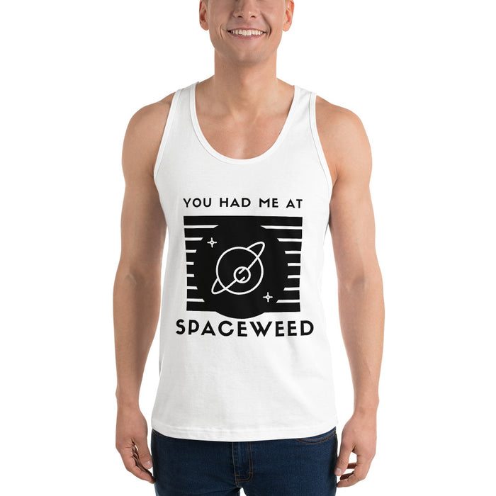 "From The Farm" SpaceWeed's "You Had Me" Tank - White