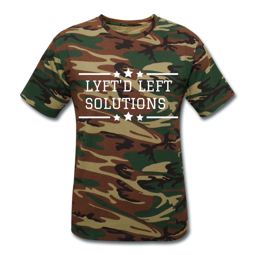 Never Give Up LLS - green camouflage
