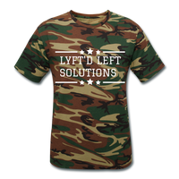 Never Give Up LLS - green camouflage