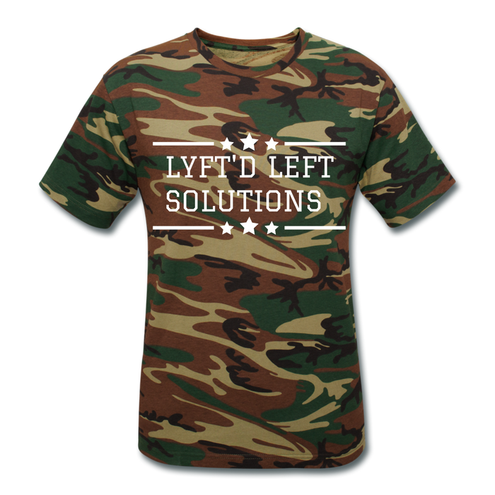 Never Give Up LLS - green camouflage