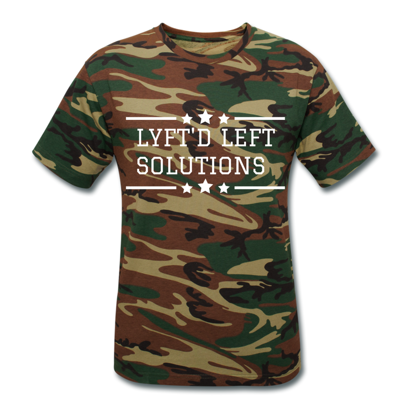 Never Give Up LLS - green camouflage
